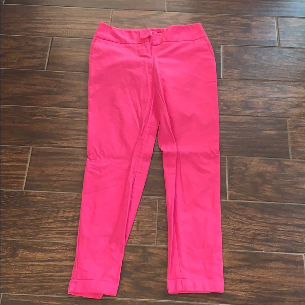 Pink dress pants